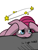 Size: 1050x1400 | Tagged: dead source, safe, artist:fauxsquared, imported from derpibooru, pinkie pie, circling stars, crying, female, light headed, pinkamena diane pie, sad, solo, stars