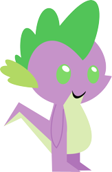 Size: 2000x3071 | Tagged: safe, artist:eipred, artist:pixiepea, imported from derpibooru, spike, male, pointy ponies, solo