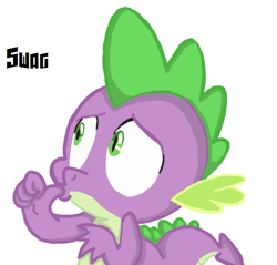 Size: 515x493 | Tagged: safe, artist:mattcattofficial, imported from derpibooru, spike, male, solo