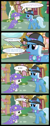 Size: 1080x2701 | Tagged: safe, artist:mrbarthalamul, imported from derpibooru, sweetie belle, trixie, arrested development, comic, gob bluth, vulgar