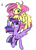 Size: 1200x1650 | Tagged: safe, artist:rwl, imported from derpibooru, fluttershy, twilight sparkle, alicorn, pony, female, lesbian, mare, shipping, twilight sparkle (alicorn), twishy