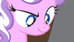 Size: 500x281 | Tagged: safe, imported from derpibooru, screencap, diamond tiara, ponyville confidential, scrunchy face