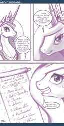 Size: 656x1280 | Tagged: safe, artist:johnjoseco, imported from derpibooru, princess celestia, human, ask princess molestia, princess molestia, comic, scroll