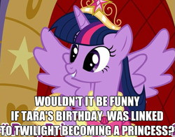 Size: 541x424 | Tagged: safe, imported from derpibooru, twilight sparkle, alicorn, pony, magical mystery cure, female, mare, tara strong, twilight sparkle (alicorn)