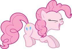 Size: 4232x2881 | Tagged: safe, artist:lktronikamui, imported from derpibooru, pinkie pie, pony, female, simple background, solo, transparent background, vector