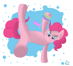 Size: 720x650 | Tagged: safe, artist:icy-beats, imported from derpibooru, pinkie pie, breakdancing, glowstick