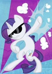 Size: 2475x3525 | Tagged: safe, artist:linkling, artist:mcclakken, imported from derpibooru, rarity, sunglasses, swapped cutie marks
