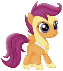 Size: 400x446 | Tagged: safe, artist:logicallylucy, imported from derpibooru, scootaloo, pony, armor, female, solo