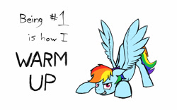 Size: 1280x800 | Tagged: safe, artist:topgull, imported from derpibooru, rainbow dash, text