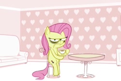 Size: 960x640 | Tagged: safe, artist:hotdiggedydemon, imported from derpibooru, fluttershy, .mov, swag.mov, tea