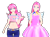 Size: 990x742 | Tagged: safe, artist:snips800, imported from derpibooru, pinkie pie, human, belly button, humanized, midriff, mmd, pinkamena diane pie