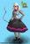 Size: 732x1091 | Tagged: safe, artist:happybunns, imported from derpibooru, photo finish, human, female, humanized, smoking, solo, watermark
