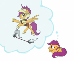 Size: 2544x2100 | Tagged: safe, artist:sukinorules, imported from derpibooru, scootaloo, armor, scooter