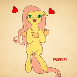 Size: 900x900 | Tagged: safe, artist:draneas, imported from derpibooru, fluttershy, human, 30 minute art challenge, hug