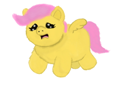 Size: 568x397 | Tagged: safe, artist:mr tiggly the wiggly walnut, imported from derpibooru, fluffy pony, exploitable, fluffyshy