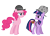 Size: 1100x800 | Tagged: safe, artist:alexiy777, imported from derpibooru, pinkie pie, twilight sparkle, bowler hat, deerstalker, detective, hat, pipe, sherlock holmes, sherlock sparkle, simple background, svg, transparent background, vector, watson