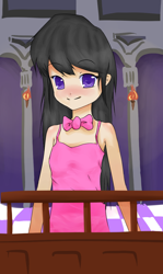 Size: 700x1175 | Tagged: safe, artist:inkintime, imported from derpibooru, octavia melody, human, female, humanized, little octavia, solo, younger