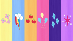Size: 1280x720 | Tagged: safe, imported from derpibooru, screencap, applejack, fluttershy, pinkie pie, rainbow dash, rarity, twilight sparkle, magical mystery cure, cutie mark