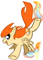 Size: 274x388 | Tagged: safe, artist:flautist-kloa, imported from derpibooru, victini, pokémon, ponified