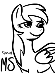 Size: 355x473 | Tagged: safe, artist:steeve, imported from derpibooru, derpy hooves, pegasus, pony, female, mare, megasweet, style emulation