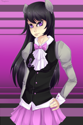 Size: 2000x3000 | Tagged: safe, artist:twigileia, imported from derpibooru, octavia melody, human, eared humanization, female, humanized, solo