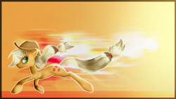 Size: 2000x1124 | Tagged: safe, artist:pixelxy, imported from derpibooru, applejack, earth pony, pony, female, solo