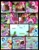 Size: 1165x1500 | Tagged: safe, artist:kitsuneyoukai, imported from derpibooru, pinkie pie, rainbow dash, spike, dragon, earth pony, pegasus, pony, comic:dragon you over, comic, crying, cupcake, female, food, male, mare