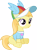 Size: 4000x5364 | Tagged: safe, artist:lumorn, imported from derpibooru, noi, earth pony, pony, the mysterious mare do well, absurd resolution, amazing, clothes, excited, fangirl, female, filly, happy, hat, heart, rainbow dash fanclub, shirt, simple background, sitting, smiling, solo, t-shirt, transparent background, vector, wings