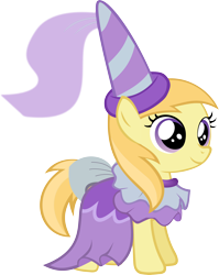 Size: 4000x5014 | Tagged: safe, artist:lumorn, imported from derpibooru, noi, earth pony, pony, luna eclipsed, costume, cute, filly, nightmare night, noiabetes, princess, princess noi, princess noistool, simple background, transparent background, vector