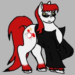 Size: 1000x1000 | Tagged: safe, artist:ladyfafnear, imported from derpibooru, oc, oc only, oc:rhythm beat, earth pony, pony, glasses, solo