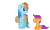 Size: 445x354 | Tagged: safe, artist:marminatoror, edit, imported from derpibooru, rainbow dash, scootaloo, pegasus, pony, just for sidekicks, season 3, sleepless in ponyville, ^^, adventure in the comments, animated, blank flank, blinking, boop, cute, cutealoo, daaaaaaaaaaaw, dashabetes, derail in the comments, duo, duo female, eyes closed, female, filly, folded wings, gif, grin, happy, hnnng, king of the upvote bait, looking around, looking at someone, mare, multicolored hair, multicolored mane, multicolored tail, nose kiss, nose rub, nose wrinkle, nuzzling, purple eyes, rainbow hair, rainbow tail, saddle bag, scootalove, shifty eyes, show accurate, simple background, sitting, smiling, standing, sweet dreams fuel, tail, transparent background, tsunderainbow, tsundere, upvote event horizon, weapons-grade cute, wholesome, wings