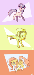 Size: 550x1200 | Tagged: safe, artist:the-kei, imported from derpibooru, applejack, fluttershy, twilight sparkle, panel