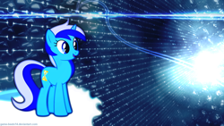 Size: 1920x1080 | Tagged: safe, artist:90sigma, artist:game-beatx14, imported from derpibooru, minuette, pony, unicorn, a canterlot wedding, female, lens flare, solo, vector, wallpaper