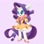 Size: 700x700 | Tagged: safe, artist:masssssan, imported from derpibooru, rarity, anthro, ambiguous facial structure, clothes, cute, cute little fangs, dress, ear fluff, fangs, female, high heels, raribetes, solo