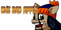 Size: 568x282 | Tagged: safe, imported from derpibooru, one bad apple, bum review, chester a. bum