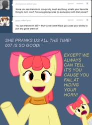 Size: 630x850 | Tagged: safe, imported from derpibooru, apple bloom, sweetie belle, cyborg009