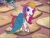 Size: 640x480 | Tagged: safe, imported from derpibooru, screencap, sunny daze (g3), breezie, the princess promenade, background pony, clothes, dress, g3, princess, princess sunny daze