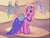 Size: 640x480 | Tagged: safe, imported from derpibooru, screencap, pinkie pie, pinkie pie (g3), breezie, the princess promenade, background pony, clothes, dress, g3, princess, princess pinkie pie