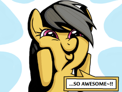 Size: 586x444 | Tagged: safe, imported from derpibooru, daring do, dashface, so awesome