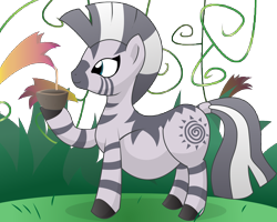 Size: 13500x10800 | Tagged: safe, artist:xniclord789x, imported from derpibooru, zecora, pony, zebra, absurd resolution, belly, female, missing accessory, pregnant, simple background, solo, transparent background