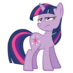 Size: 3900x3900 | Tagged: safe, artist:geonine, imported from derpibooru, twilight sparkle, simple background, transparent background, unamused, vector