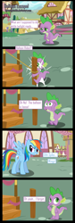 Size: 1500x4450 | Tagged: safe, artist:lightningtumble, imported from derpibooru, rainbow dash, spike, comic