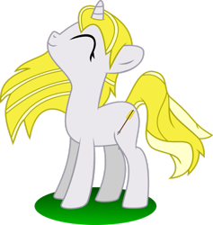 Size: 871x917 | Tagged: safe, artist:ulyssesgrant, imported from derpibooru, oc, oc only, pony, unicorn, cute, eyes closed, simple background, smiling, solo, transparent background, vector, windswept mane