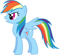 Size: 6136x5626 | Tagged: safe, artist:snipernero, imported from derpibooru, rainbow dash, pegasus, pony, absurd resolution, angry, female, mare, simple background, solo, transparent background, vector