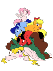 Size: 800x1066 | Tagged: safe, artist:kourabiedes, imported from derpibooru, aino minako, amy anderson, chibiusa tsukino, hino rei, kino makoto, lita kino, mina aino, palindrome get, ponified, raye hino, rini tsukino, sailor moon, serena tsukino, simple background, transparent background, tsukino usagi