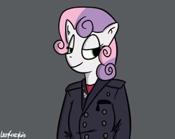 Size: 960x760 | Tagged: safe, artist:lazycrazyluis, artist:ponehanon, imported from derpibooru, sweetie belle, anthro, cerati, clothes, gustavo cerati, soda stereo, uniform