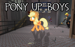 Size: 1440x900 | Tagged: safe, imported from derpibooru, applejack, engineer, mvm, team fortress 2