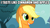 Size: 625x351 | Tagged: safe, imported from derpibooru, applejack, pony, the last roundup, cute, dialogue, female, image macro, mare, meme, smiling, solo