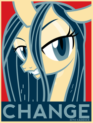 Size: 6000x8000 | Tagged: safe, artist:lazypixel, imported from derpibooru, queen chrysalis, changeling, changeling queen, absurd resolution, change, female, hope poster, poster