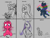 Size: 2048x1536 | Tagged: safe, artist:darkdoomer, imported from derpibooru, applejack, fluttershy, pinkie pie, rainbow dash, rarity, twilight sparkle, anthro, knife, satanism